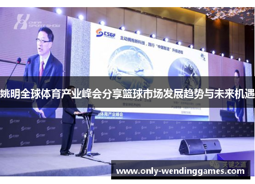 姚明全球体育产业峰会分享篮球市场发展趋势与未来机遇 姚明全球体育产业峰会分享篮球市场发展趋势与未来机遇