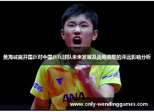 黄海诚离开国乒对中国乒乓球队未来发展及战略调整的深远影响分析 黄海诚离开国乒对中国乒乓球队未来发展及战略调整的深远影响分析